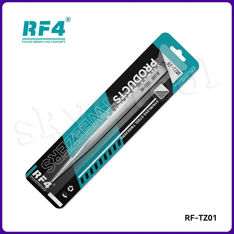 RF4 RF-TZ01 Очень острый пинцет из нержавеющей стали высокая точность для ремонта