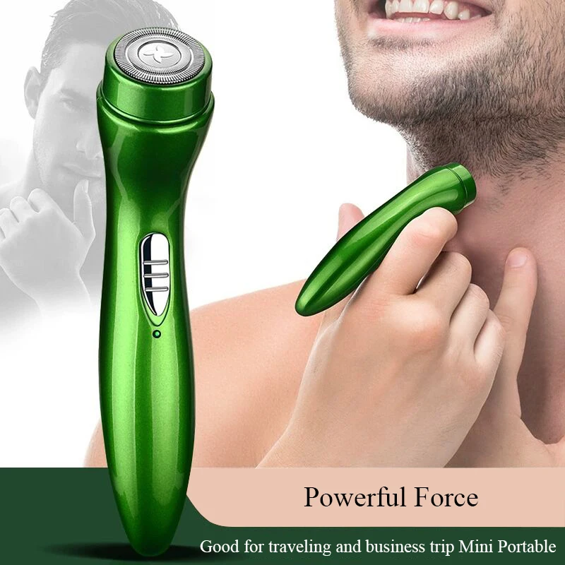 

Mini Electric Shaver For Men Portable Electric Razor Beard Knife USB Charging Men's Shavers Face Body Razor Shaving Machine