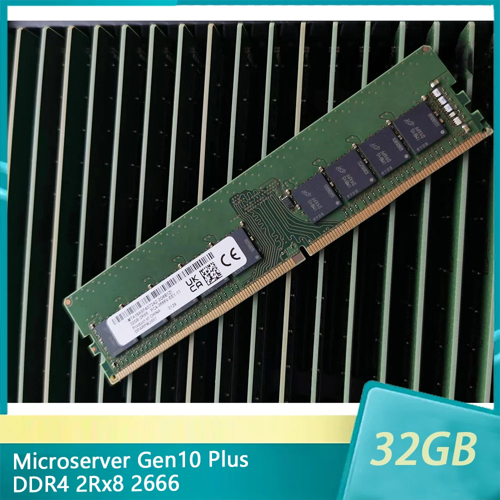 Для HPE Microserver Gen10 Plus 32 ГБ 32 ГБ DDR4 2Rx8 2666 ECC Серверная память Быстрая доставка Высокое качество