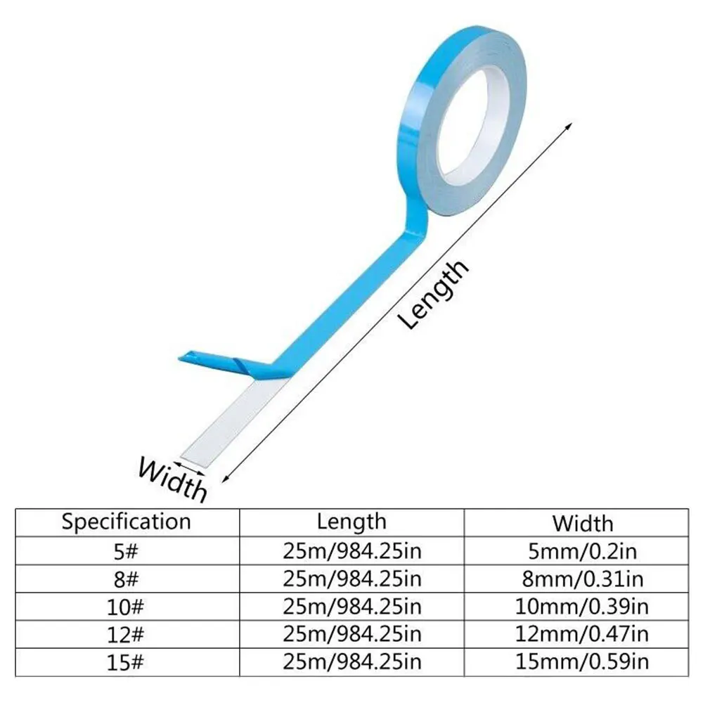 

Двухсторонняя термостойкая клейкая лента 25 метров