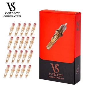 EZ V Системы татуировки картридж игла #12 (0,35 мм) #10 (0,30) Большая винная бутылка (RM) для поворотные ручки машина Грипсы поставка 20 шт.кор.