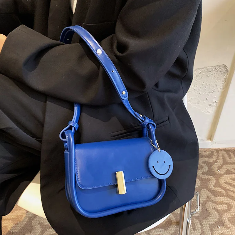 

Small Women's Shoulder Bag Fashion Pu Leather Woman Messenger Bag Luxury Designer Handbags Crossbody Clutch Bag Purses Bolsas