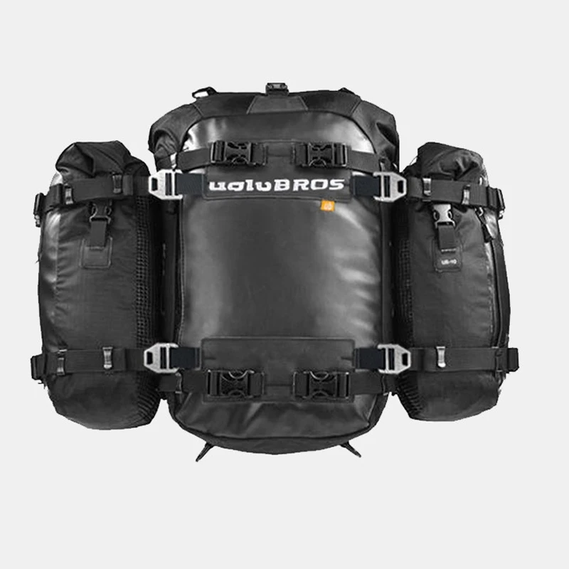 

Uglybros Motorcycle Back seat bags Multifunctional Waterproof Riding Backpack Motocross Saddle Bag Bumper Modification Bale