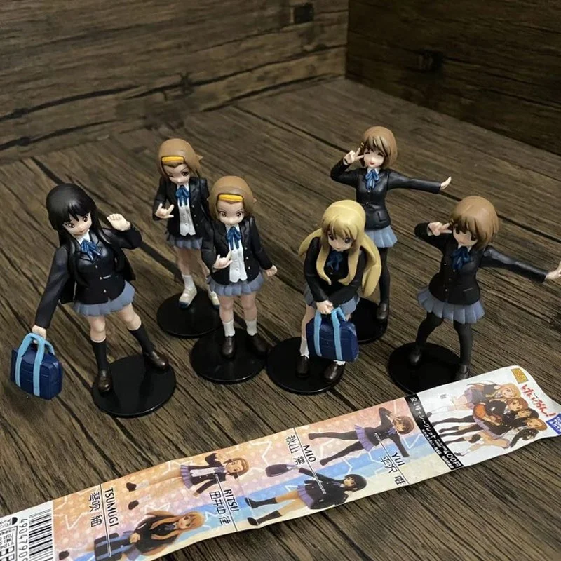 

Anime Peripherals Nakano Azusa Manabe Nodoka Nakano Azusa Manabe Nodoka Akiyama Mio Girls' Ornaments Action Figure Model Toy
