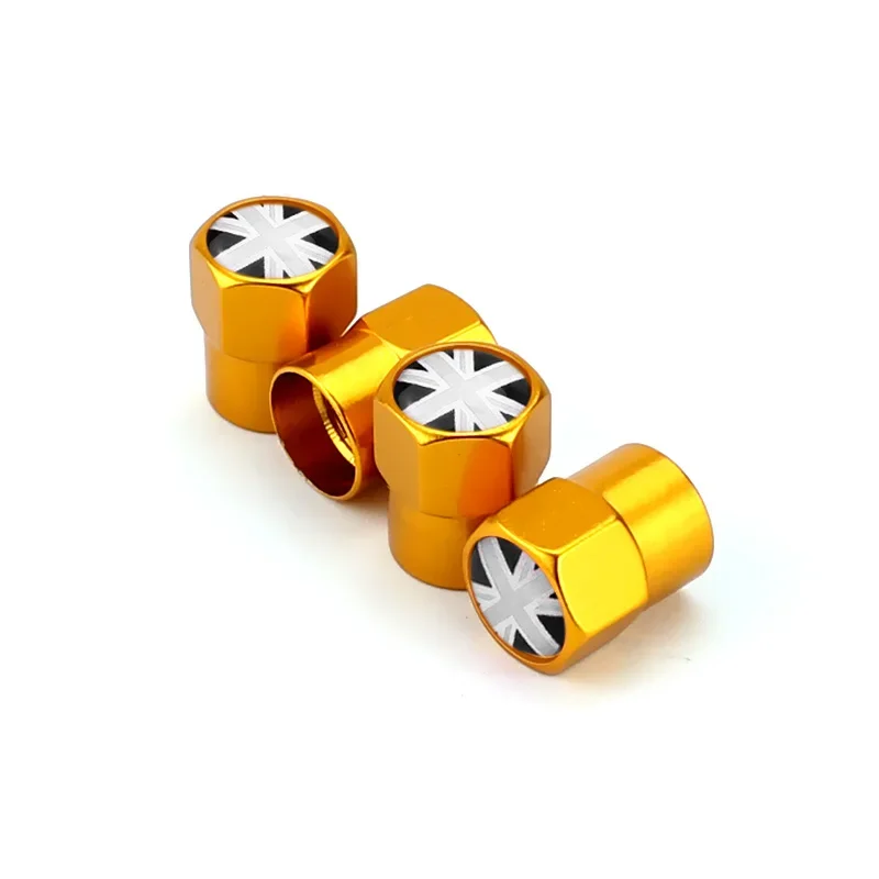 Колпачки для клапанов автомобильных шин 4 шт. флаг Англии Audi Mercedes Benz Volkswagen BMW KIA