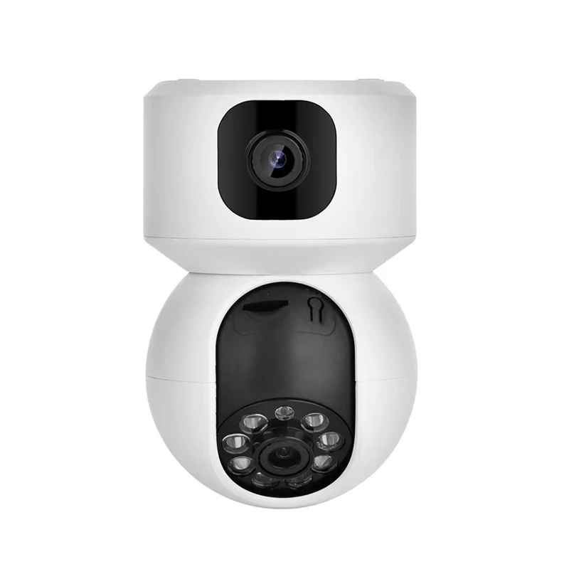 

Binocular Linkage Camera Wireless Surveillance Camera 2MP HD Wifi Monitor Home Smart Security Camera