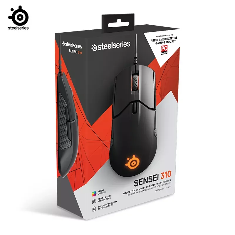 

NEW Steelseries Sensei 310 optical wired gaming mouse RGB breathing light FPS gaming to survive For LOL CF