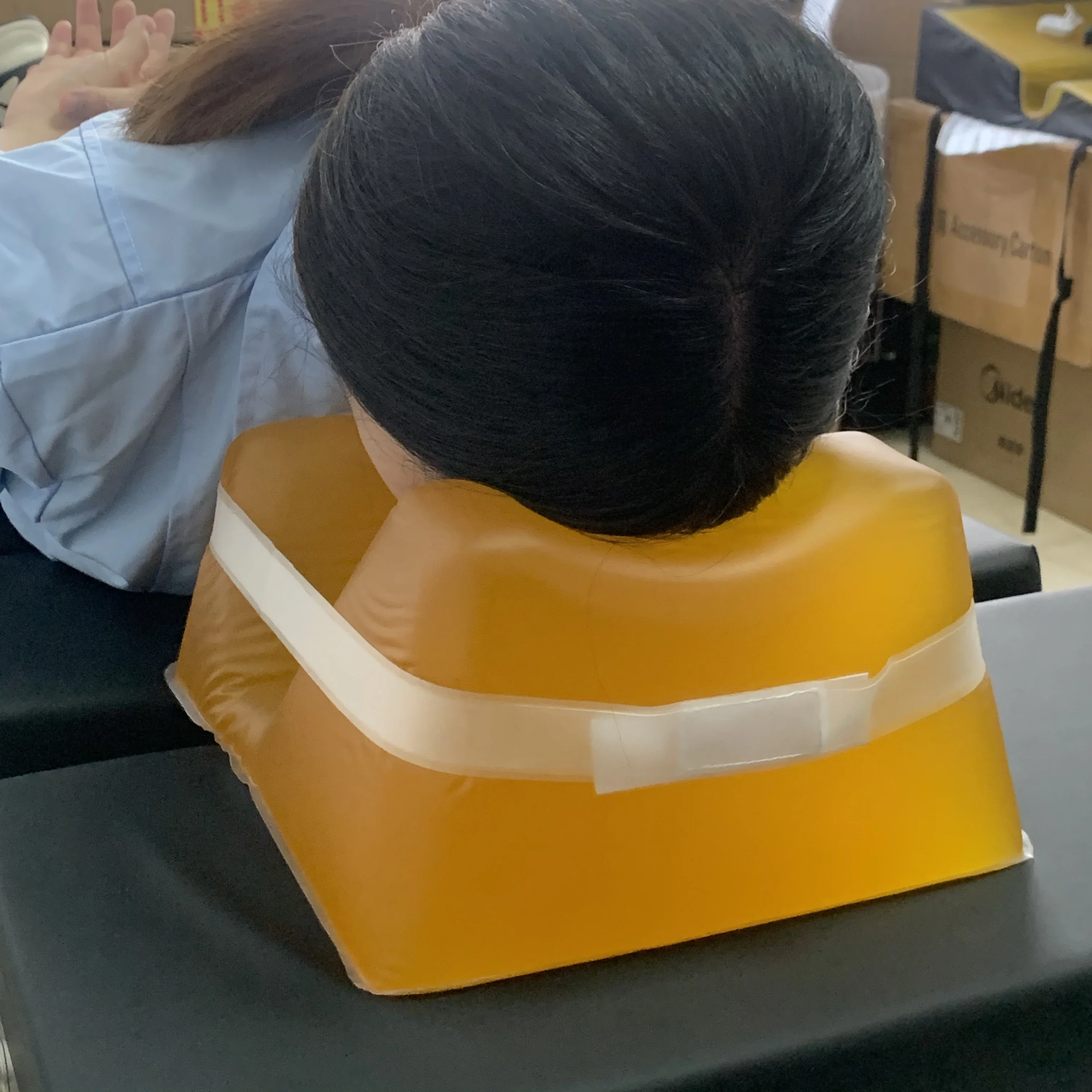 В наличии Medische Siliconen Gel Pad Hoofdsteun Gevoelig Voor Operatietafel Accessoires (HE-02-2)