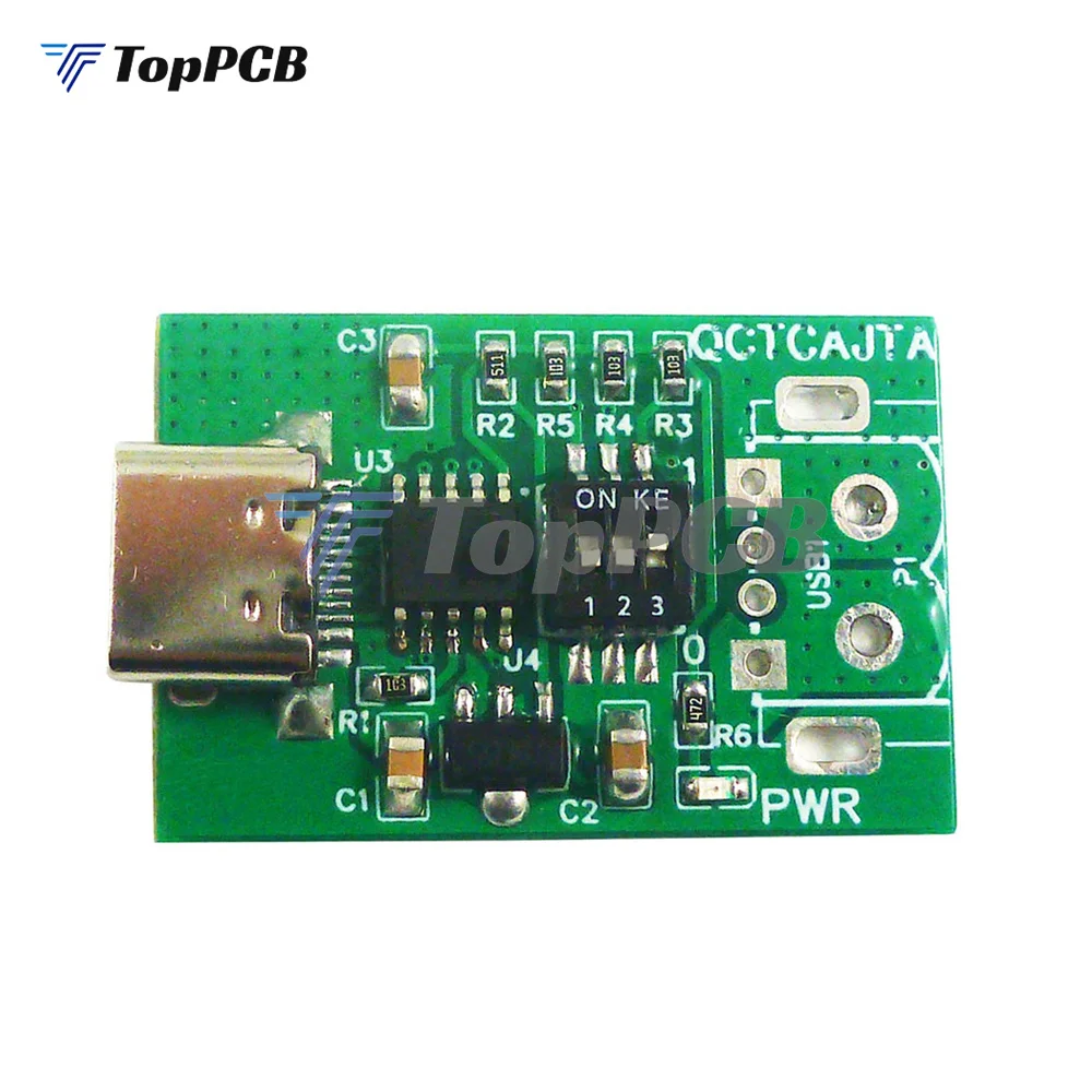 

Тип C PD QC AFC Быстрая зарядка приманка триггерный модуль DC 5V 9V 12V 15V 20V