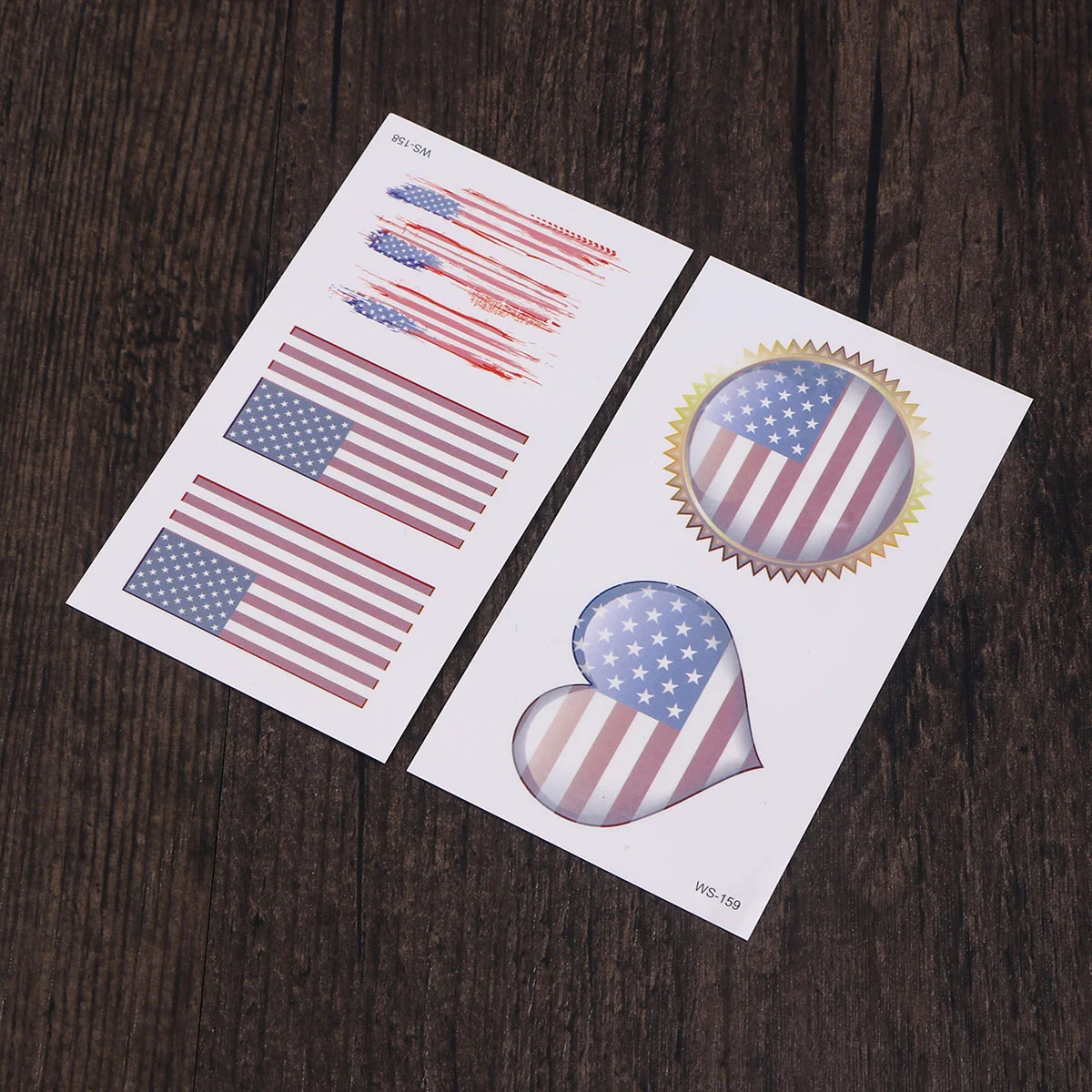 

Патриотические тату-наклейки, 4 июля, 11 шт.