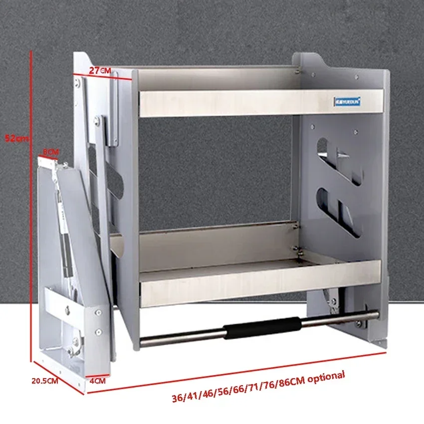 Настенная настольная корзина кухонный шкаф ящики из нержавеющей стали корзины