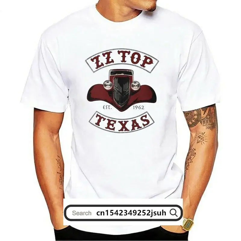 

New Summer Fashion Street Short Sleeve T-Shirt Officially Licensed ZZ Top Texas 1962 Long Sleeve Baseball Tee tshirt men