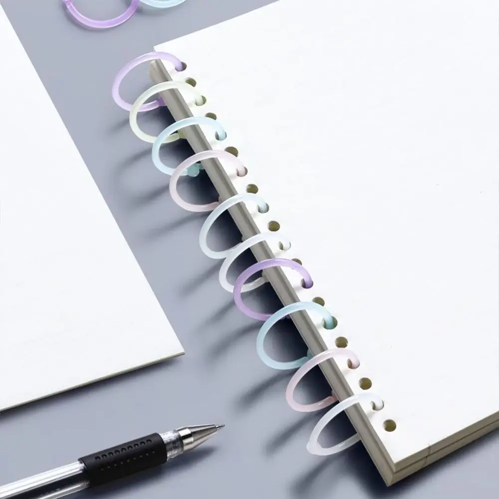 Обвязочные кольца для альбомов и блокнотов бумаг самостоятельного изготовления