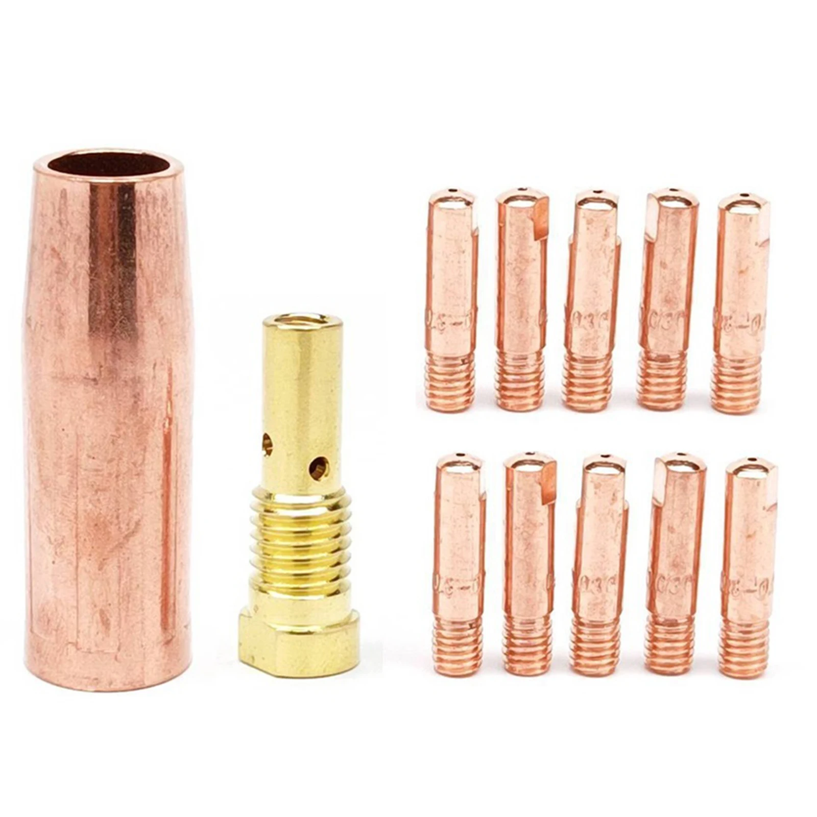 

68885 97503 61888 57865 Nozzle Tip Conductive Tip Conductivity Easy To Assemble Practical MIG Flux Cored Welder