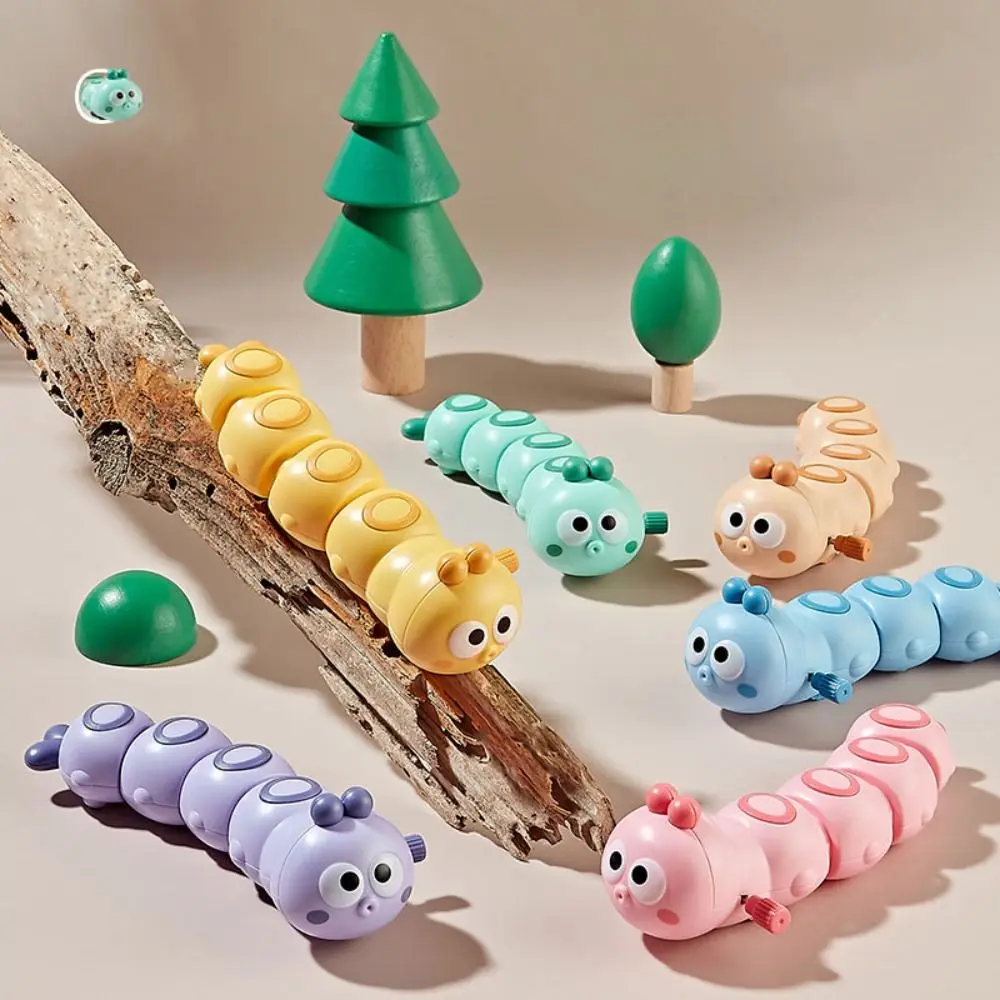 

Gift Caterpillar Family Gathering Games Accessories Interaction Toddler Toys Kids Clockwork Toy Wind Up Toy Swing Toy