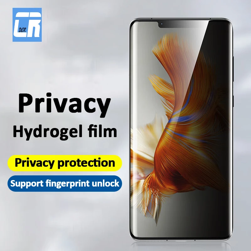 Антишпионская Гидрогелевая пленка для конфиденциальности для Huawei Mate 50 40 Nova 9 11 10 Pro Plus, Защита экрана для Huawei P50 P40 P30 Pro, без стекла