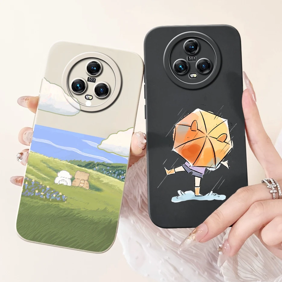 Для Honor Magic 5 Чехол Новинка Модный чехол с рисунком конфет Мягкий силиконовый для