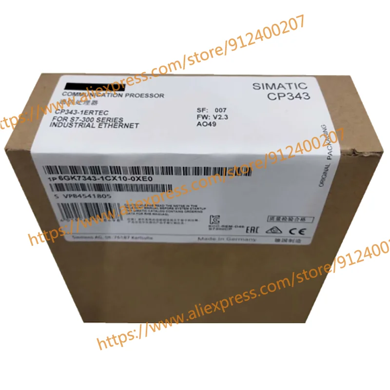 

Only Sell The Brand New Original 6GK7 343-1CX10-0XE0 6GK7343-1CX10-0XE0