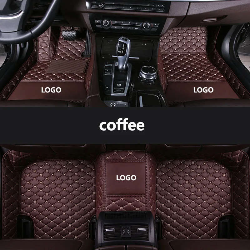 

Custom LOGO Car Floor Mats for Subaru BRZ All model auto Rug Carpet Footbridge accessories styling interior parts