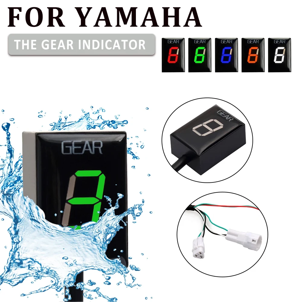 Фото Индикатор передачи мотоцикла для Yamaha YZF R6 FZ8 FZ1N MT03 MT01 Fzs600 Fzs1000 FZ400 FZ6 WR250R TDM900 Xv1600A Xj6 Xjr1300 TDM900 №1