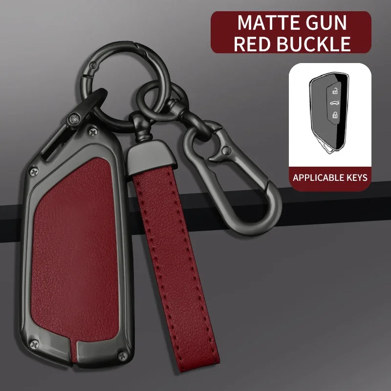 

Чехол для автомобильного ключа для VW Golf 8 MK8 ID.3 ID.4 для Skoda Octavia A8 Seat Cupra Formentor Leon MK4 Tarraco 2020 2021 аксессуары