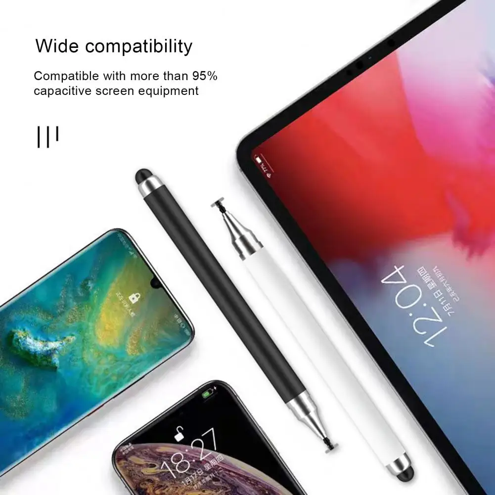 

Stylus Pen 2 In 1 Double Headed High Sensitivity Replaceable Nib Precise Drawing Universal Tablet Smart Phone Touch Stylus