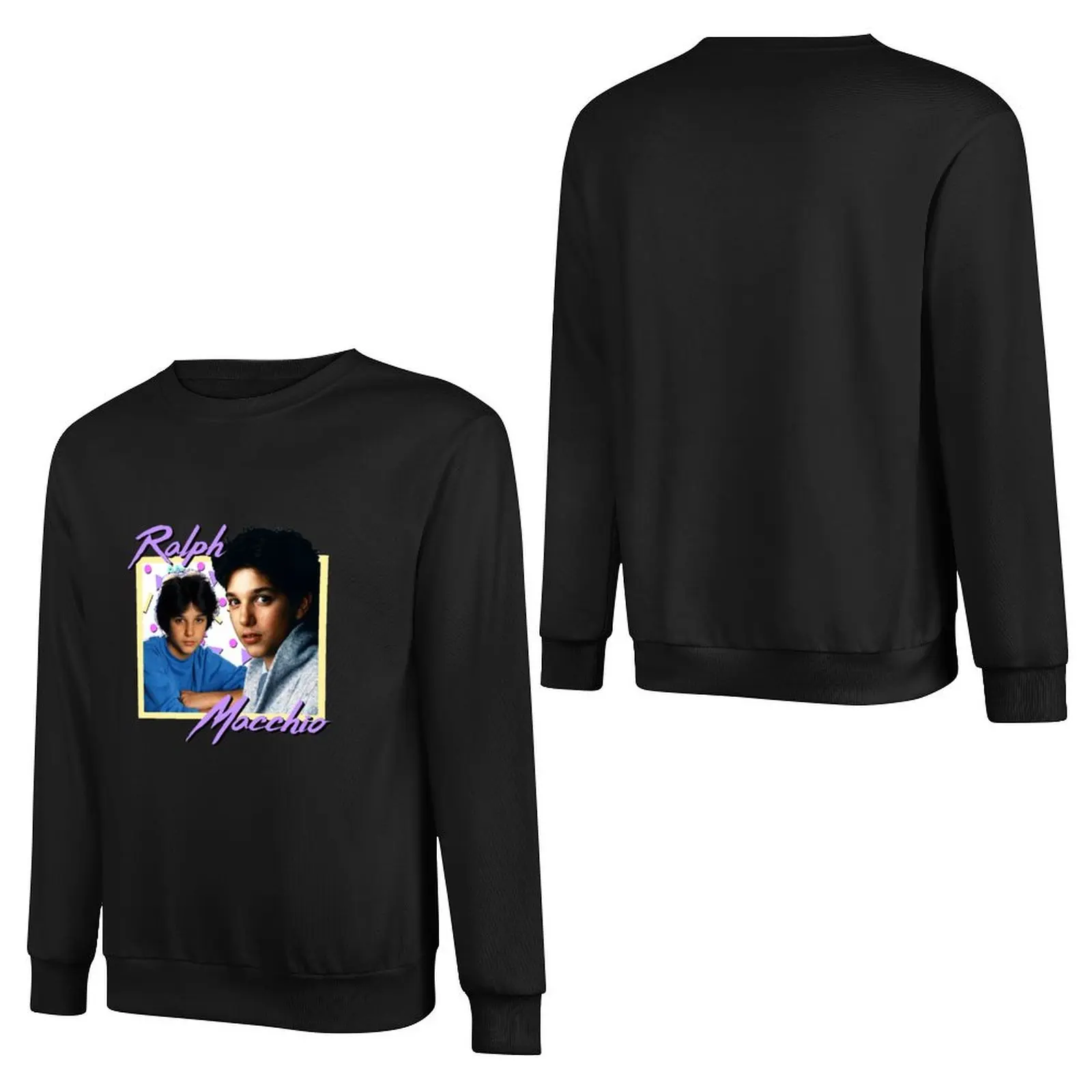 80-е годы Ralph Macchio пуловер с капюшоном зимняя одежда мужская дизайнерская мужской