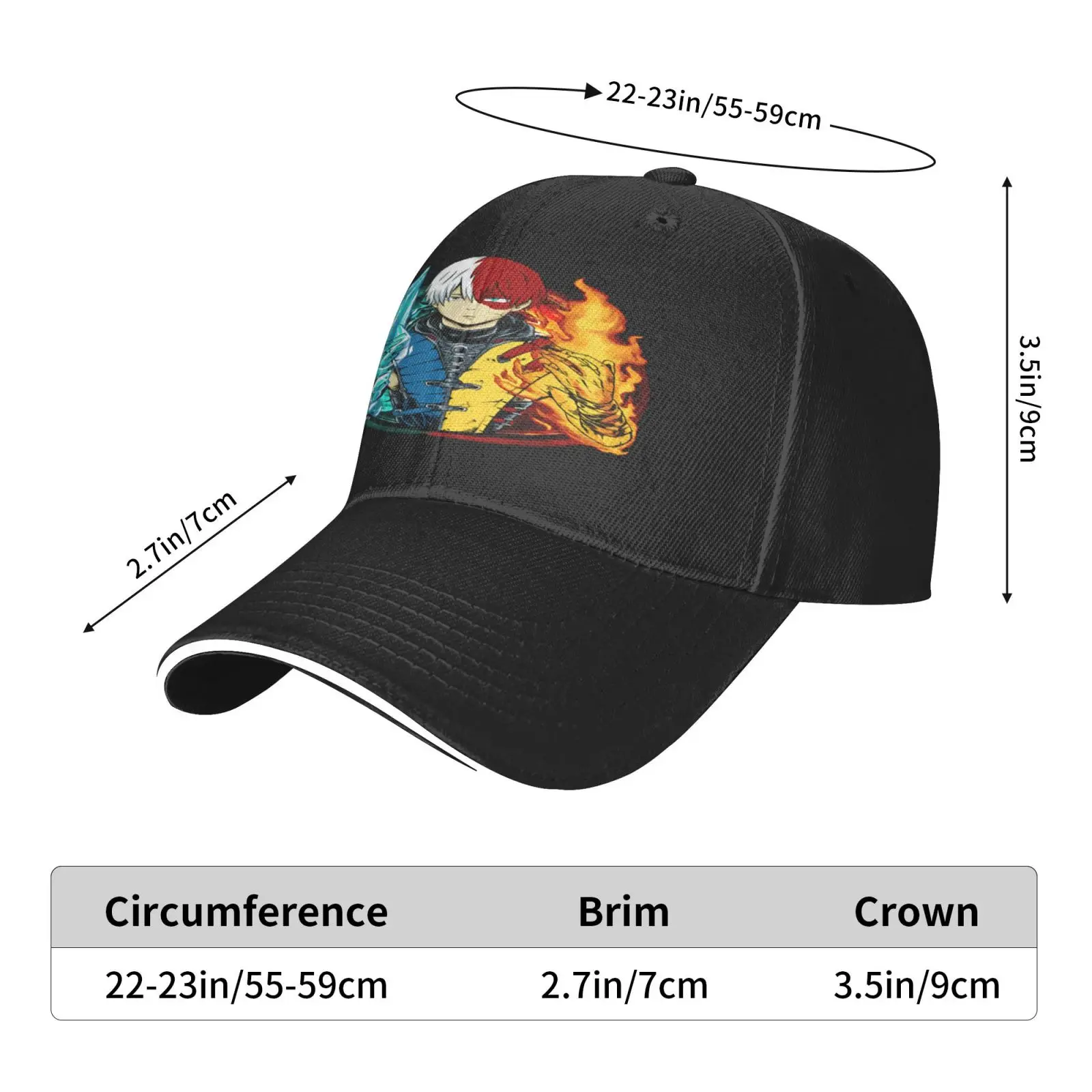 

Mortal Kombat My Hero Academia Todoroki Sun Hats Sun Hats Hood Fishing Hat Cap For Women