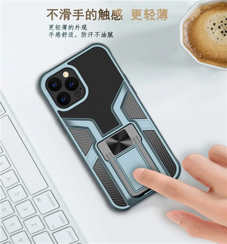 Case For Iphone 14 13 12 11 Pro Xs Max 8 7 Armor Designed Shockproof Rugged Military Grade Protective Slide Lens Protector Case