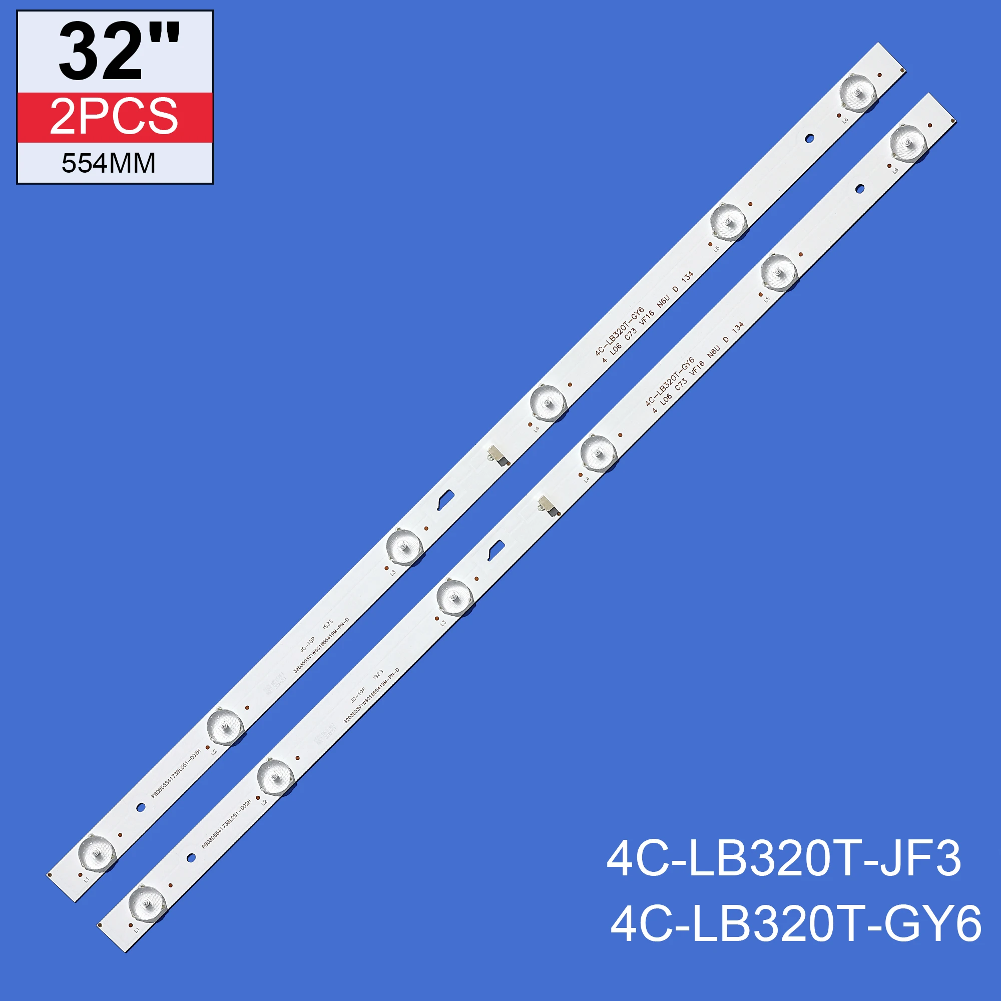 1 Набор = 2 штуки W32Sled подсветка для фотолампы 4C-LB320T-JF3 4C-LB320T-GY6 экран LVW320CSDX E13 V57 LVW320CSDX