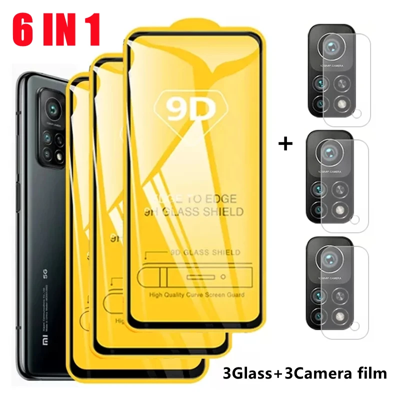 

Full Cover Tempered Glass For Xiaomi Mi 10T 9T Pro Screen Protector For Xiaomi Redmi 7 8 9 9A 9C Note 5 Plus 7 8T 9T Camera Film