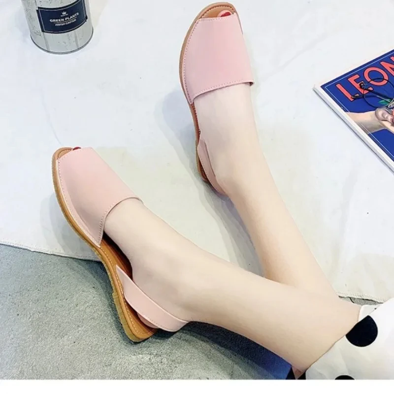 Сандалии женские на платформе Нескользящие удобные повседневные босоножки