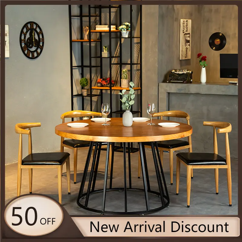 

Деревянные обеденные стулья Nordic для столовой, уникальные стулья, удобная спинка, Минималистичная мебель для библиотеки