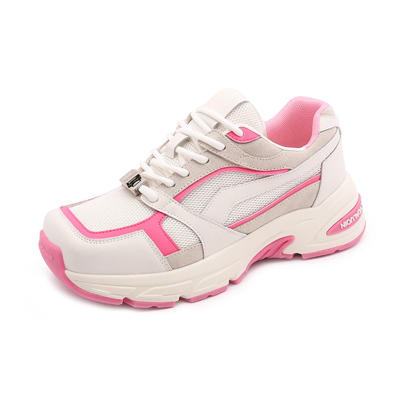 

Chunky Platform Sports Shoes Woman Wedges 2023 Designer Running Leather Casual Sneakers Girls Chic Elegant Luxury Athletic Shoe