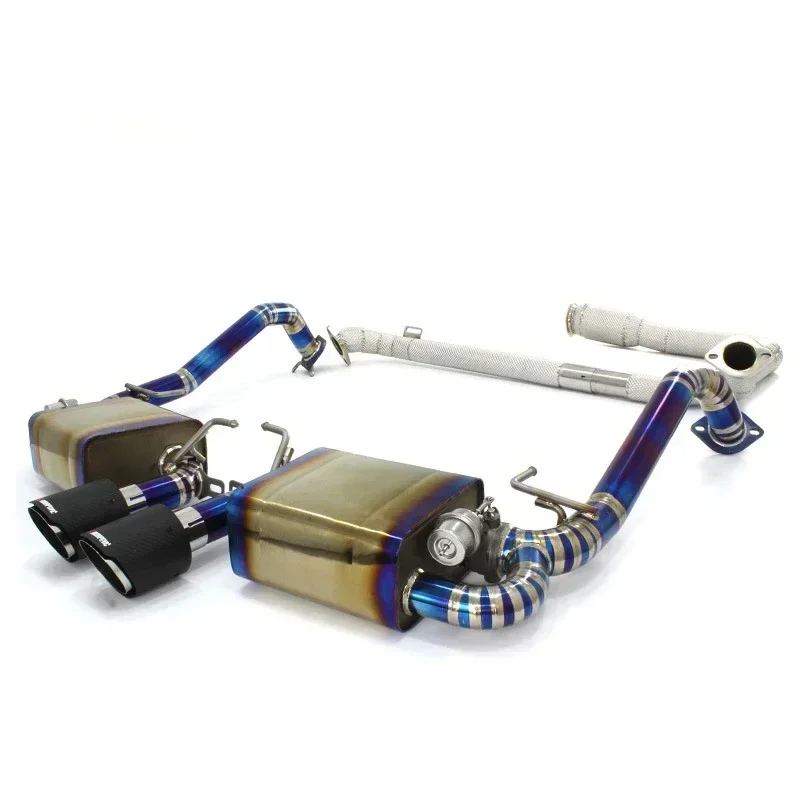 Выхлопная труба Catback из титанового сплава для Porsche Высококачественная утечка 718