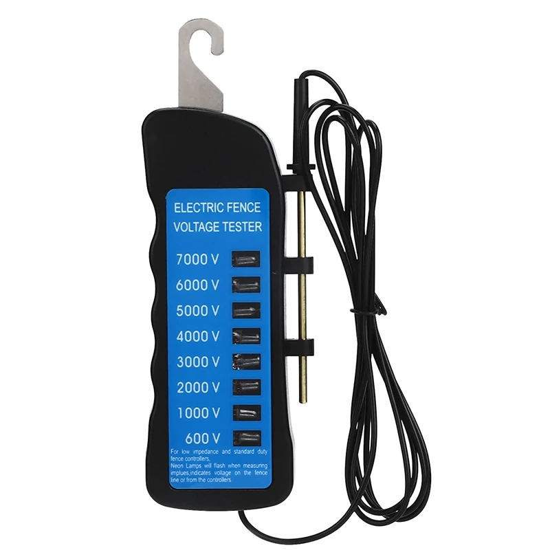 

Ranch Fence Voltage Tester Electric Fence Voltage Tester Multi Light Portable Voltage Tester 7000V