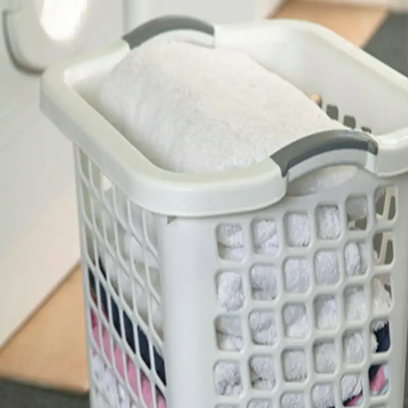 

Grip Clothes Laundry Hamper, Plastic