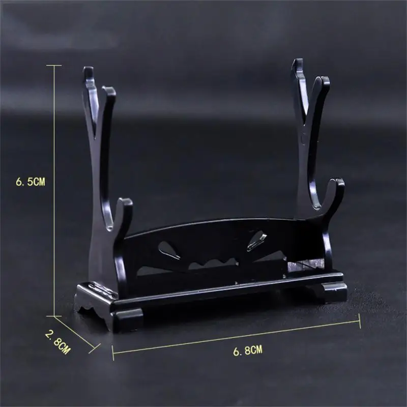 

Display Show Two Tiers Holder Acrylic Wand Bracket Stand Household Bracket Rack Home Storage Display Stand Creative Black