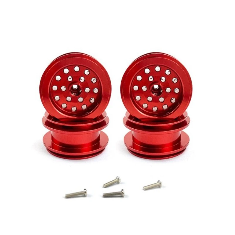 

For WPL D12 B24 B16 B36 C14 C24 MN MN99S Q60 Q65 RC Car Upgrade Parts Metal Wheel Rim Hub Spare Accessories