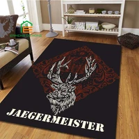 jagermeister deer carpets for bedroom living room kitchen floor mats home decor bathroom non slip floor rug 14 sizes