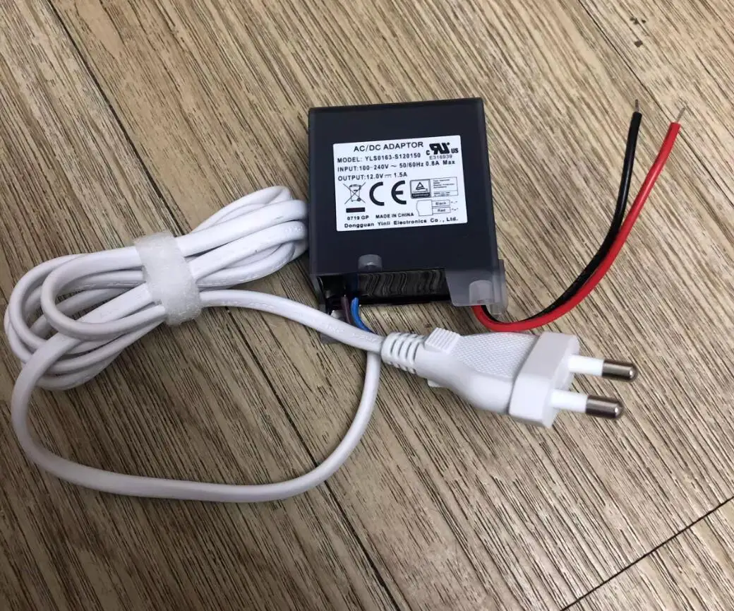 YLS0163-5120150 Max DC12V 1.5A для Waterpik WP660 WP662 WP670 WP674 WP676 WP861 GT2 GT3 GT5 источник питания