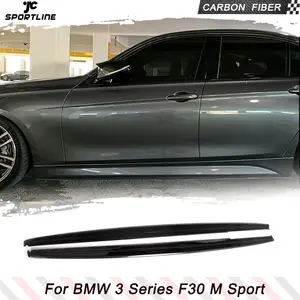 BMW 3シリーズ用カーボンファイバーリアスカートキット,カーボン
