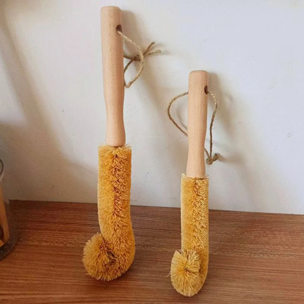 

Щетка для мытья бутылок из кокоса и дерева