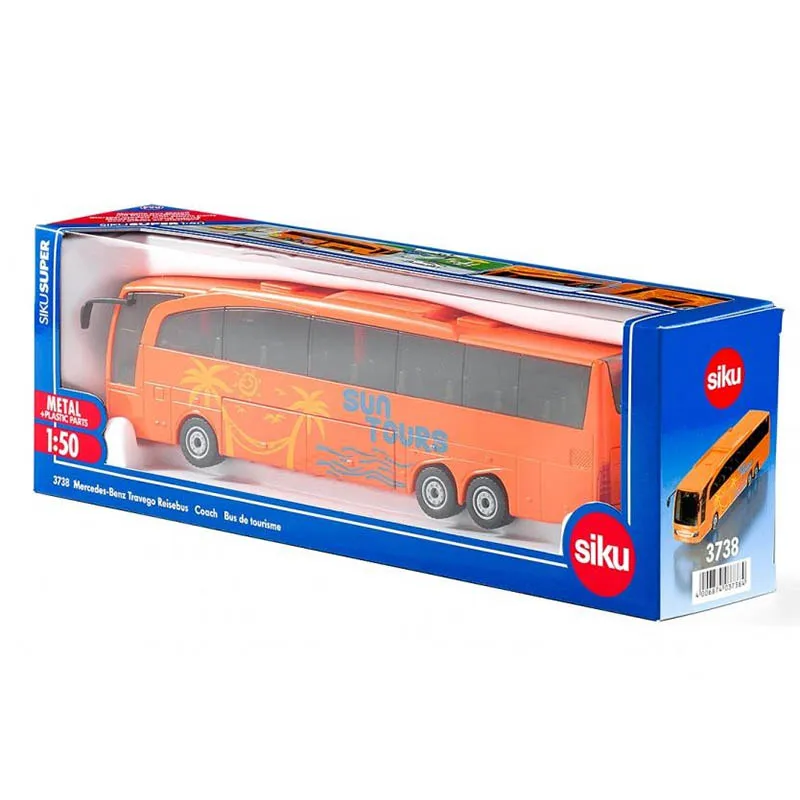 1:50 Инженерная модель автомобиля из сплава игрушка 3738 большая автобуса боковая