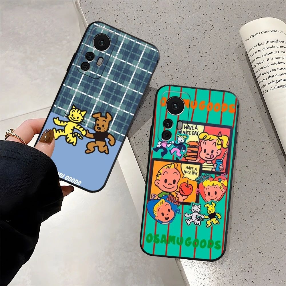 Чехол для телефона Harada O-OSAMU G-GOODS Xiaomi Redmi Note 10 13 12 Pro POCO F4 F5 X5 11T Lite Ultra Shell Cover