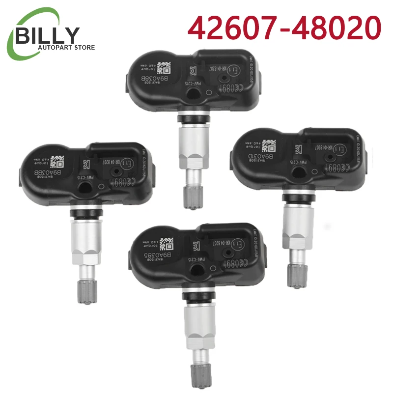 YAOPEI 42607-48020 4260748020 Φ TPMS датчик давления в шинах 433 МГц для 2017-2023 Toyota Land Cruiser Prado