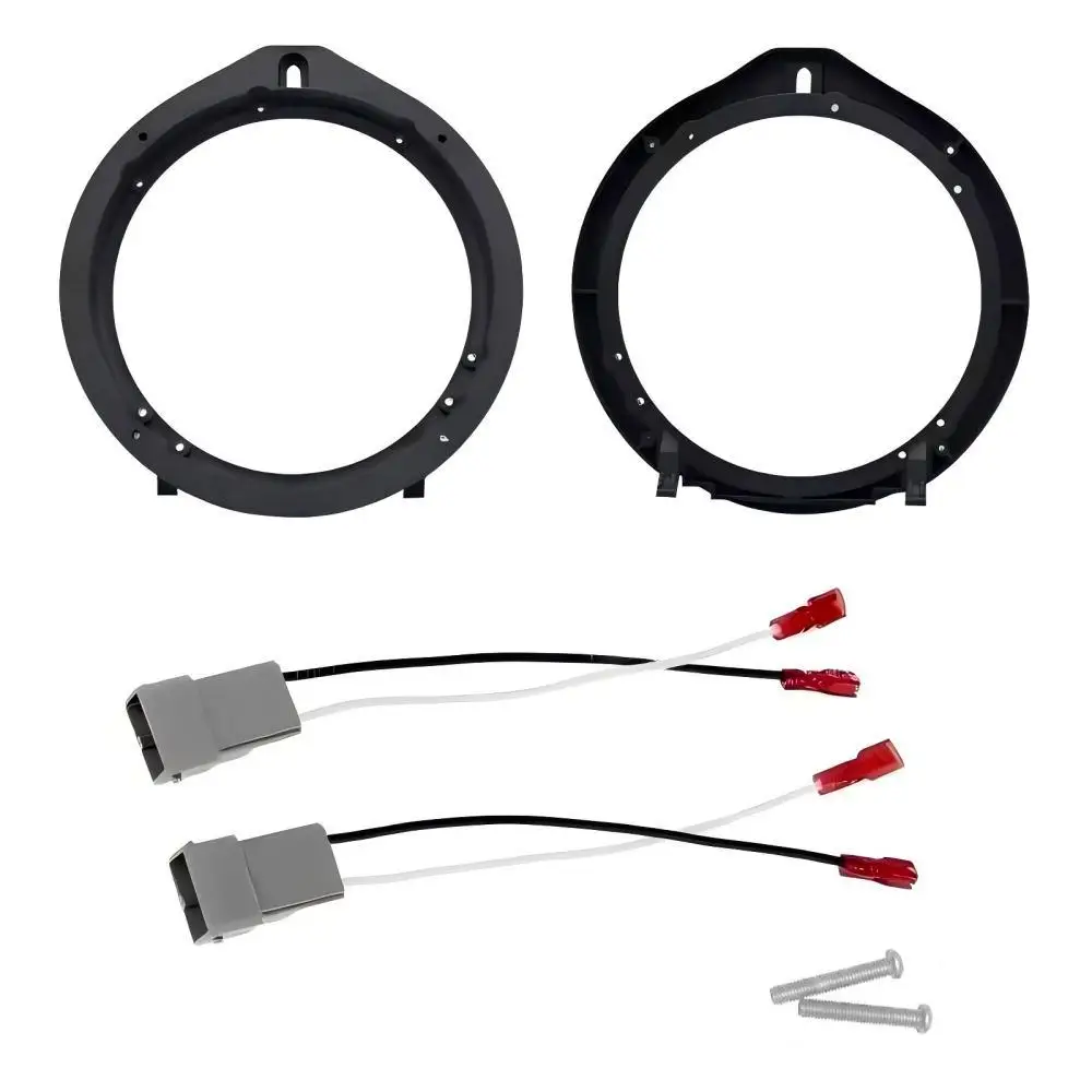 

2 шт. адаптер для шайбы автомобильного звукового сигнала 6,5 "держатель переднего звукового сигнала автомобиля, проставки для громких динамиков, коврик, кронштейн для Civic Odyssey, большинство моделей Honda