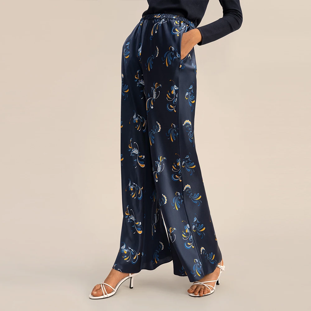 Рисунок 4 - Шелковые брюки LILYSILK с принтом для женщин