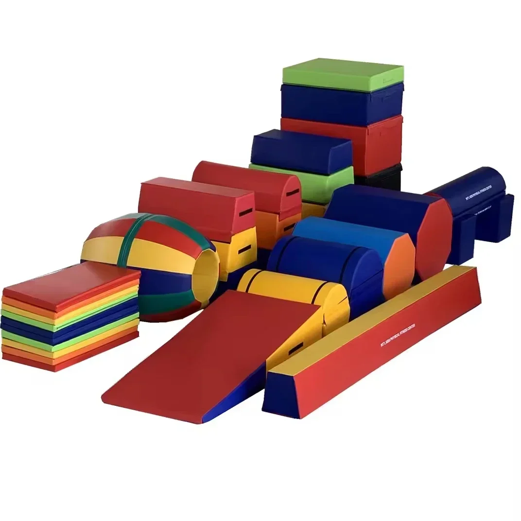 Складной гимнастический клиновой коврик для домашних тренировок катания на