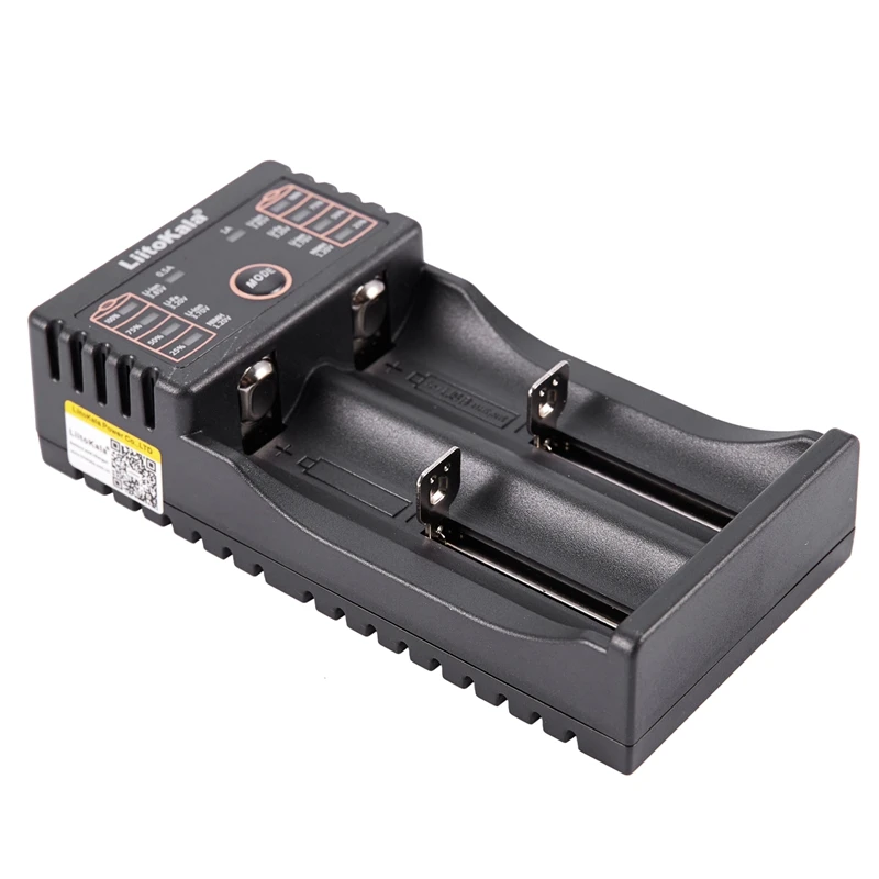 

Liitokala Lii-202 5V 2A Battery Charger For 18650 26650 16340 14500 Aa / Aaa Nimh Lithium Battery